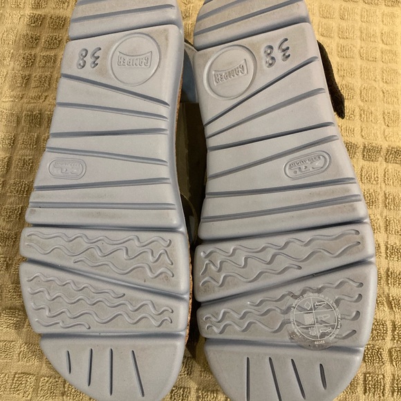 NWOT Camper green suede sandals, size 38 - Picture 3 of 6